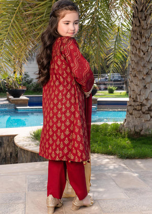 Ally's - AL-652 - Red - Kidswear - Sherry's wardrobe