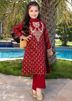 Ally's - AL-652 - Red - Kidswear - Sherry's wardrobe
