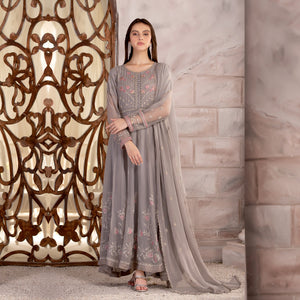 3 Piece Chiffon Maxi Dress - Sherry's wardrobe