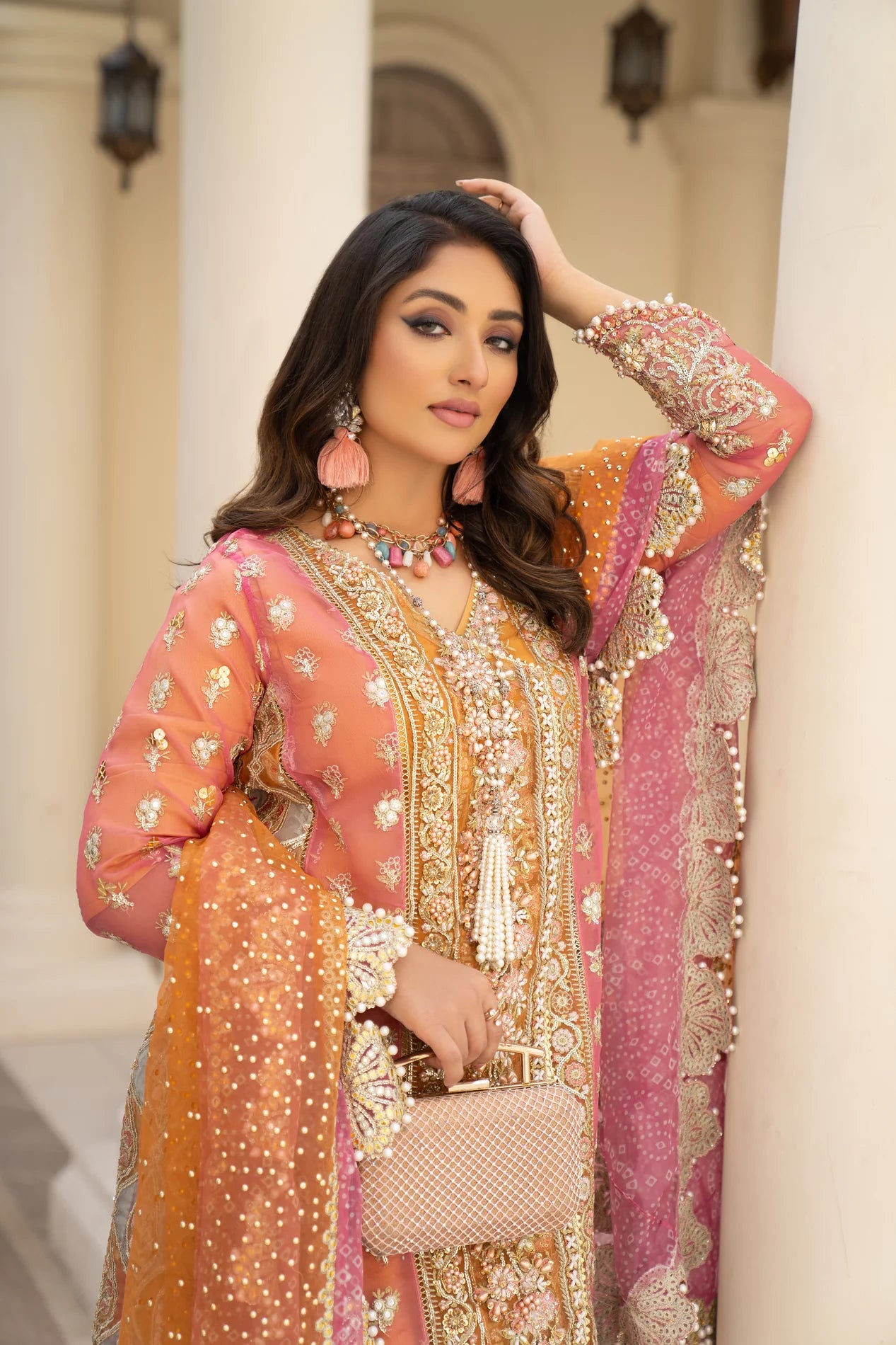 ARWAH ORGANZA LUXURY FORMAL DRESS VA2 - Sherry's wardrobe