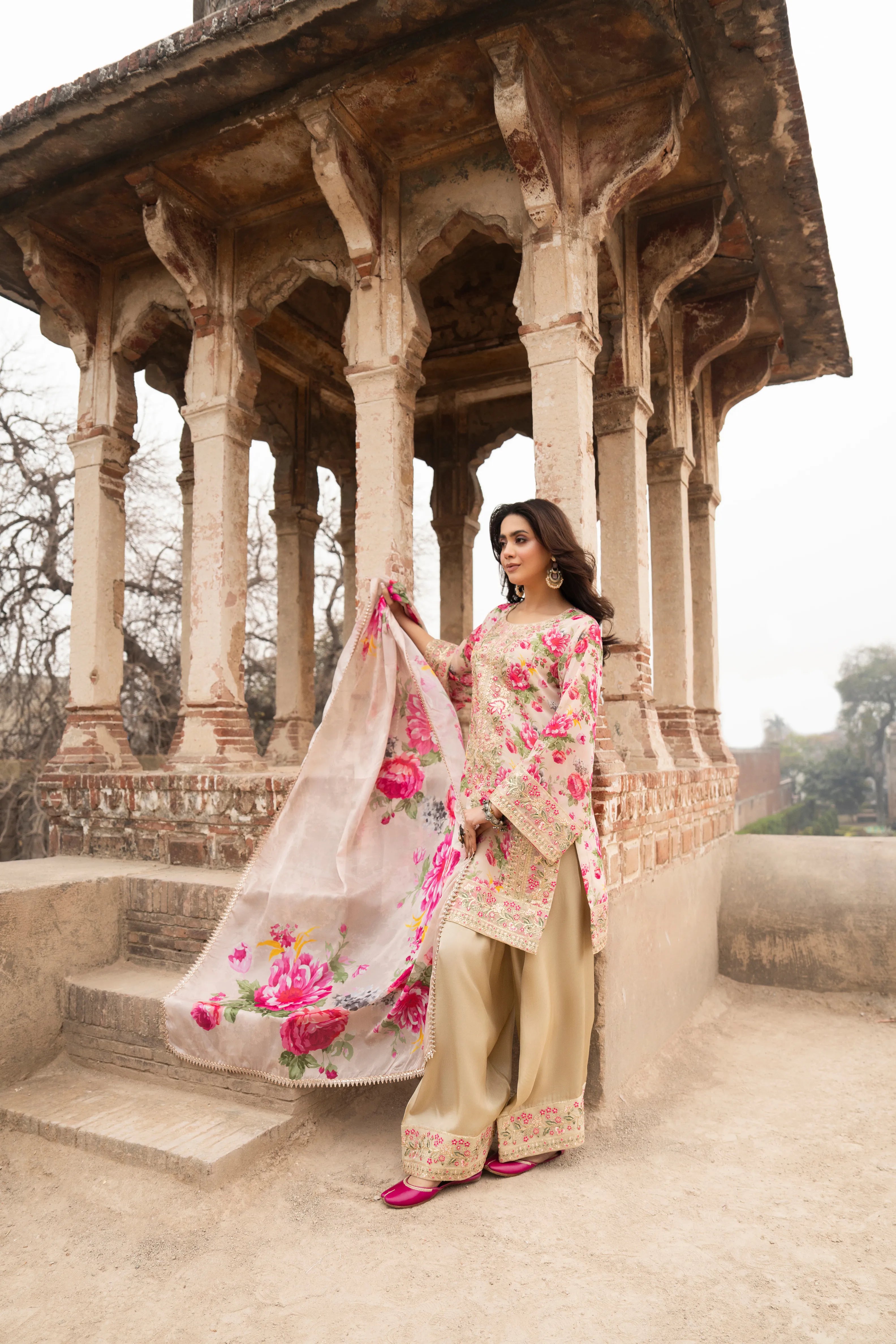 Karma-Aura- Antique Pink F-519