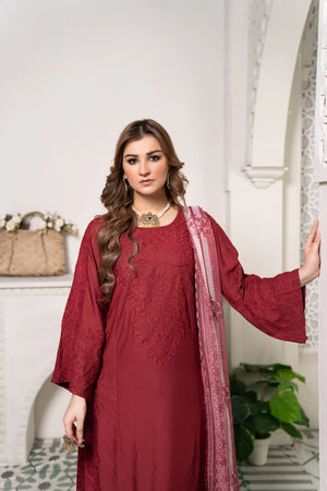 AR-3016-Maroon Sheesh - Sherry's wardrobe