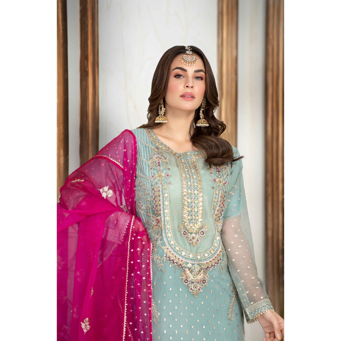 ZR-2352-AQUA - Sherry's wardrobe