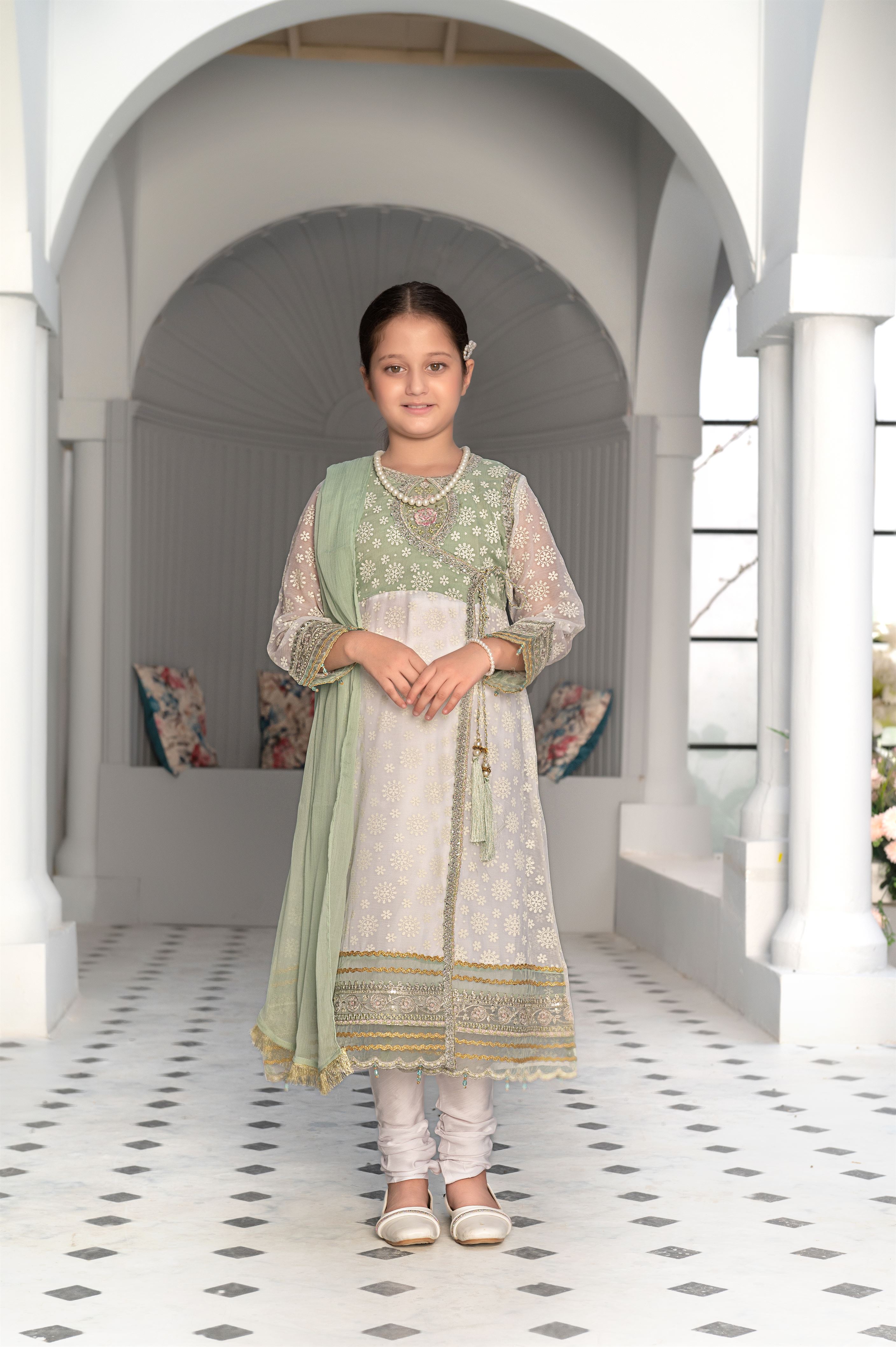 Malhaar-AL-3882-Kids-pastel green-