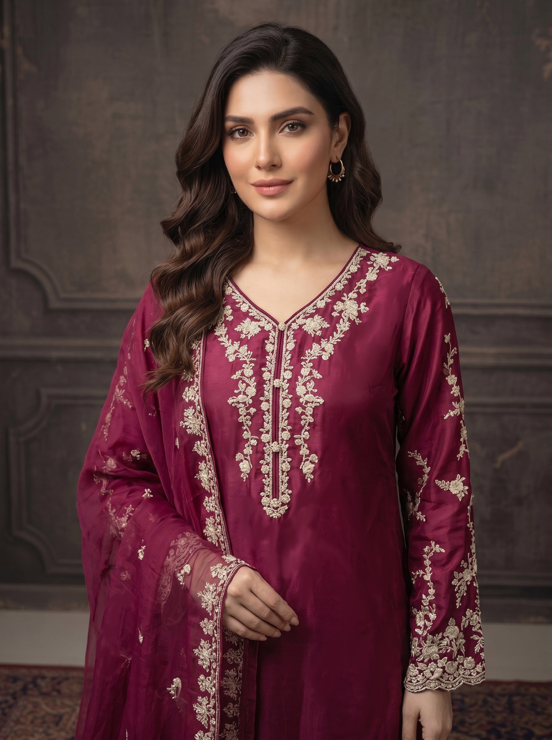 Sherrys Silk - Magenta
