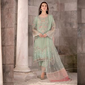 3 Piece Panelled Chiffon Suit - Sherry's wardrobe
