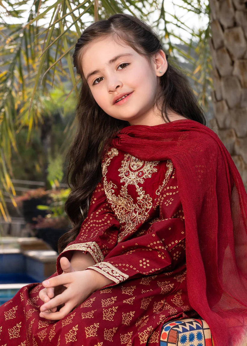 Ally's - AL-652 - Red - Kidswear - Sherry's wardrobe
