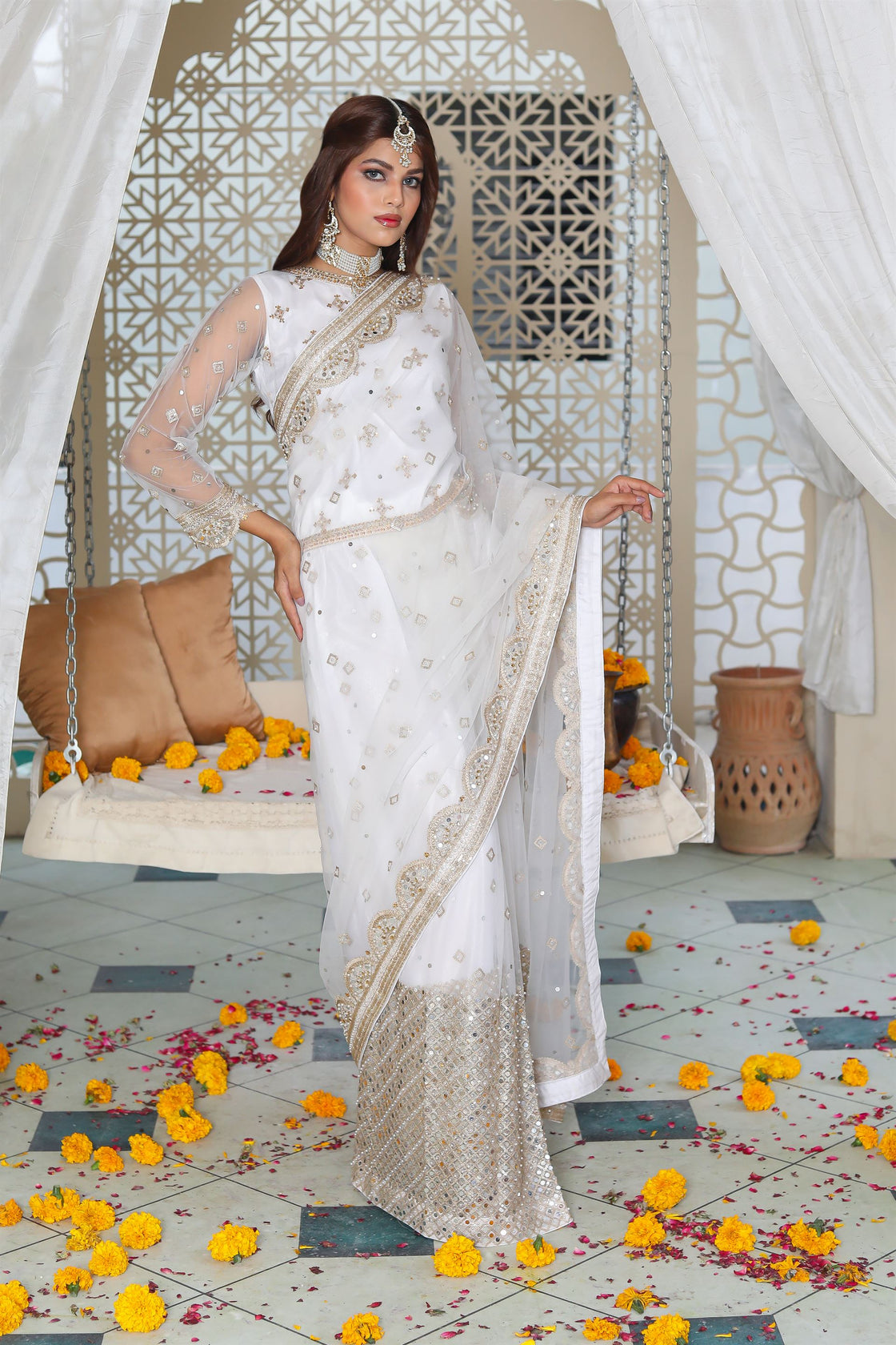 Kukoo's- Saree - Organza - Sherry's wardrobe