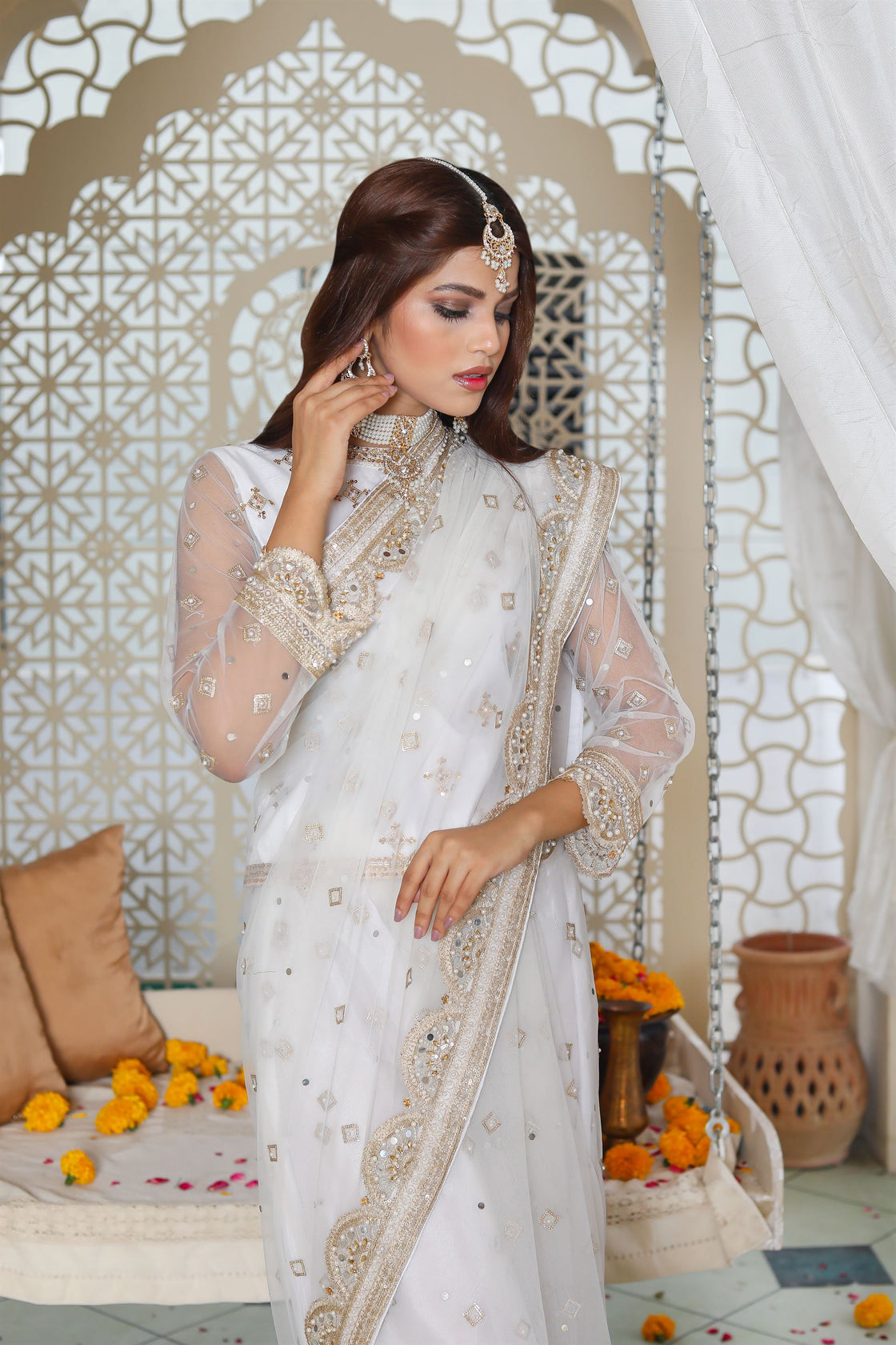 Kukoo's- Saree - Organza - Sherry's wardrobe