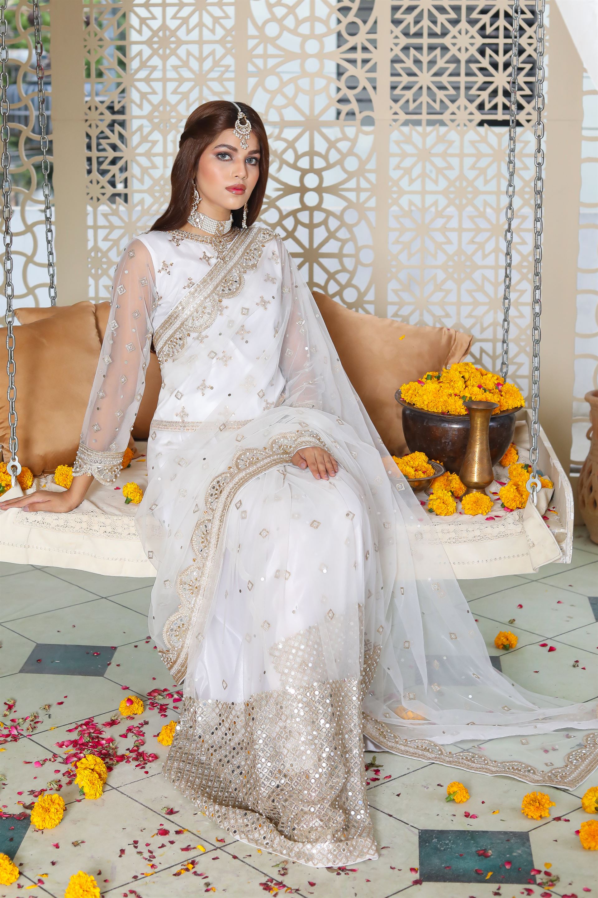 Kukoo's- Saree - Organza - Sherry's wardrobe