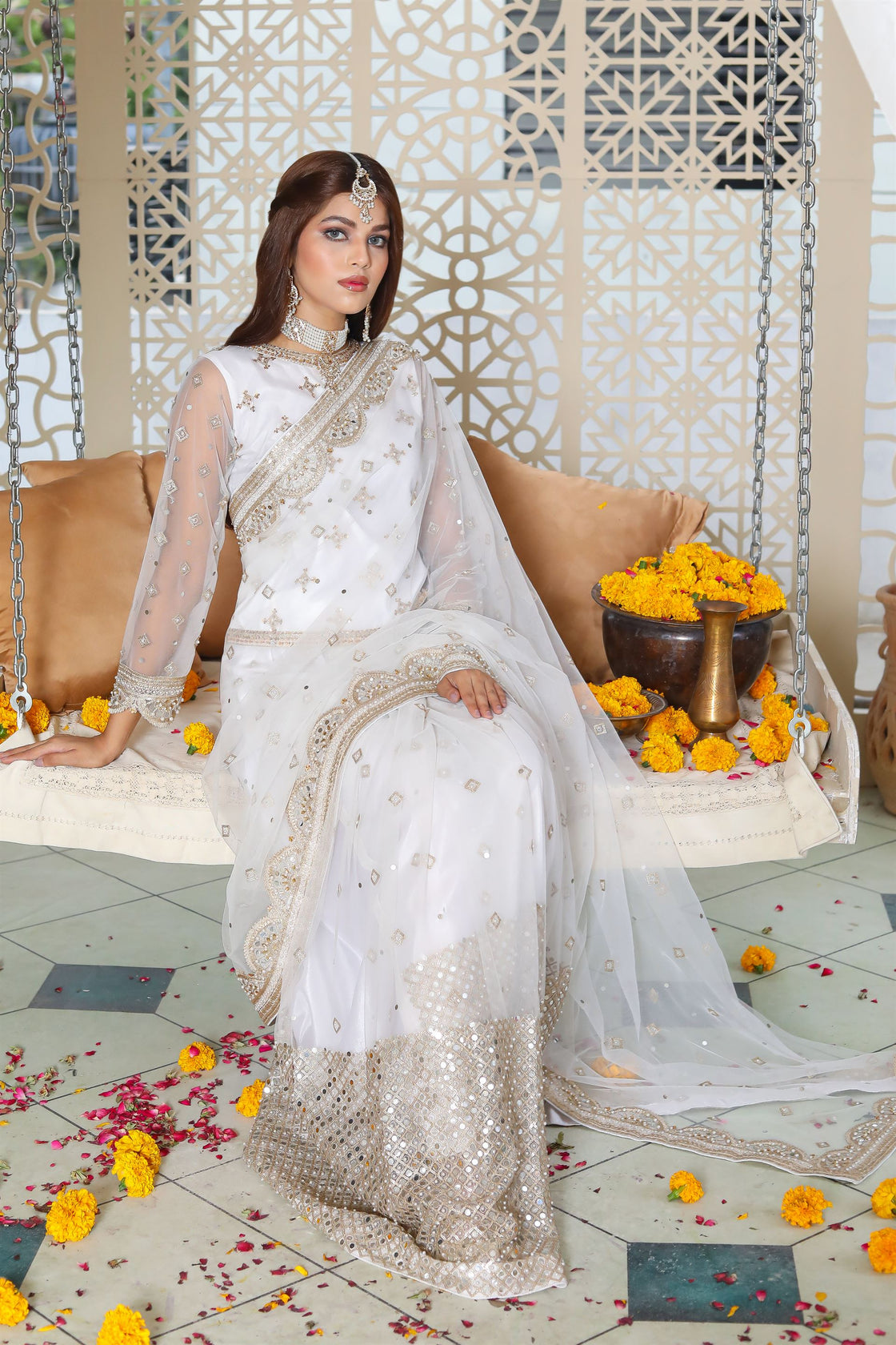 Kukoo's- Saree - Organza - Sherry's wardrobe