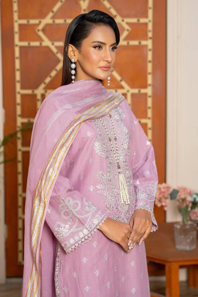 AR 3670 | 3 Piece Lavender Doria Suit