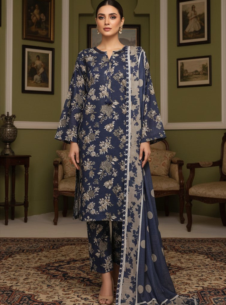 Zeenat - Printed Khaddar