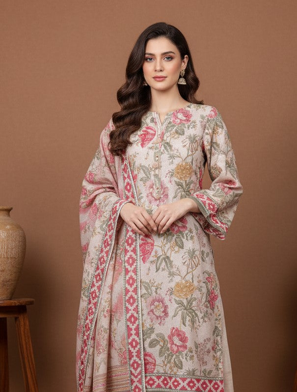 Crushed - SB Khaddar with Shimmer