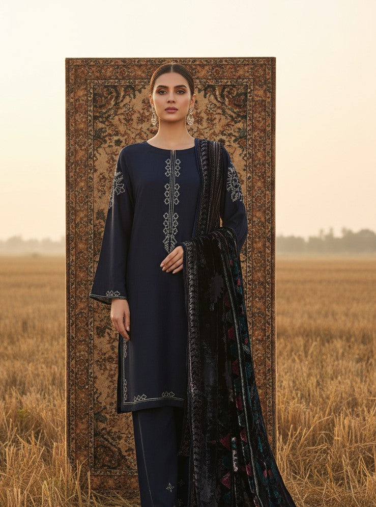 Ember - SB Viscose with palachi shawl