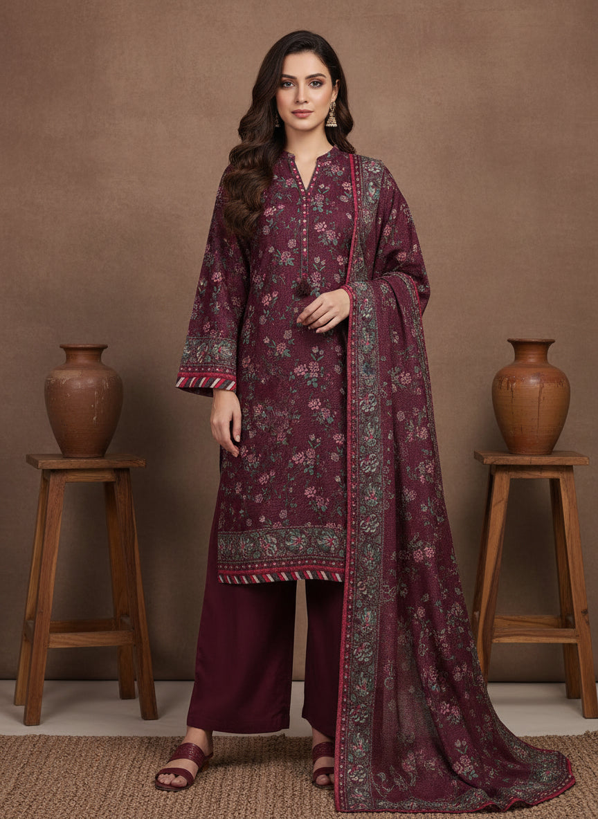 Sakura Soar - SB Khaddar with Shimmer