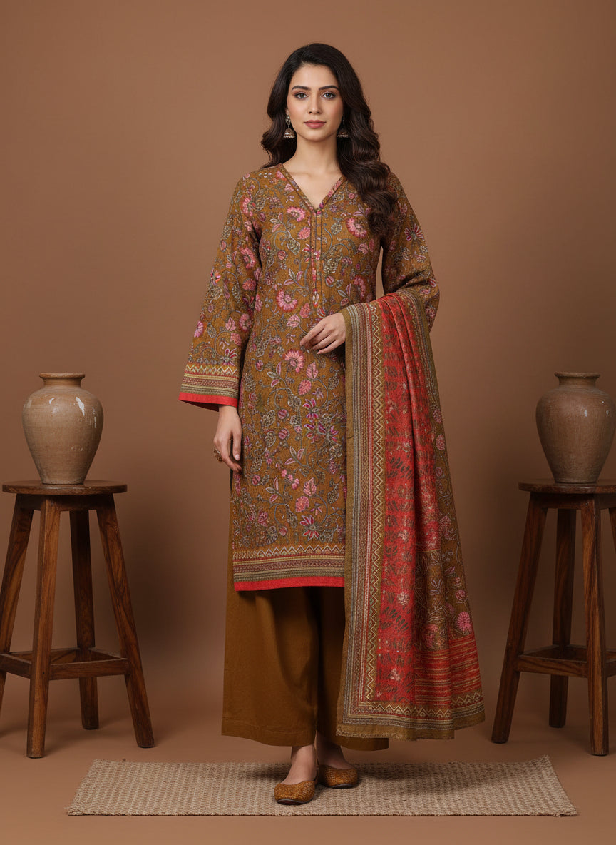 Bresca - SB Khaddar with Shimmer