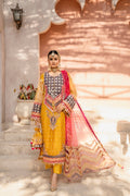 KCS-F-429-Yellow & red - Sherry's wardrobe