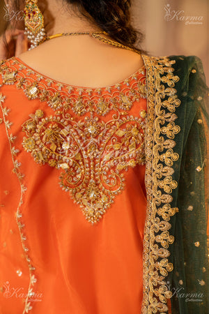 KCS-F-419-Orange - Sherry's wardrobe