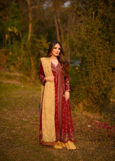 AL-3860 Red - Formal - Sherry's wardrobe