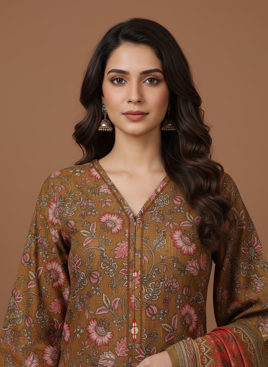 Bresca - SB Khaddar with Shimmer