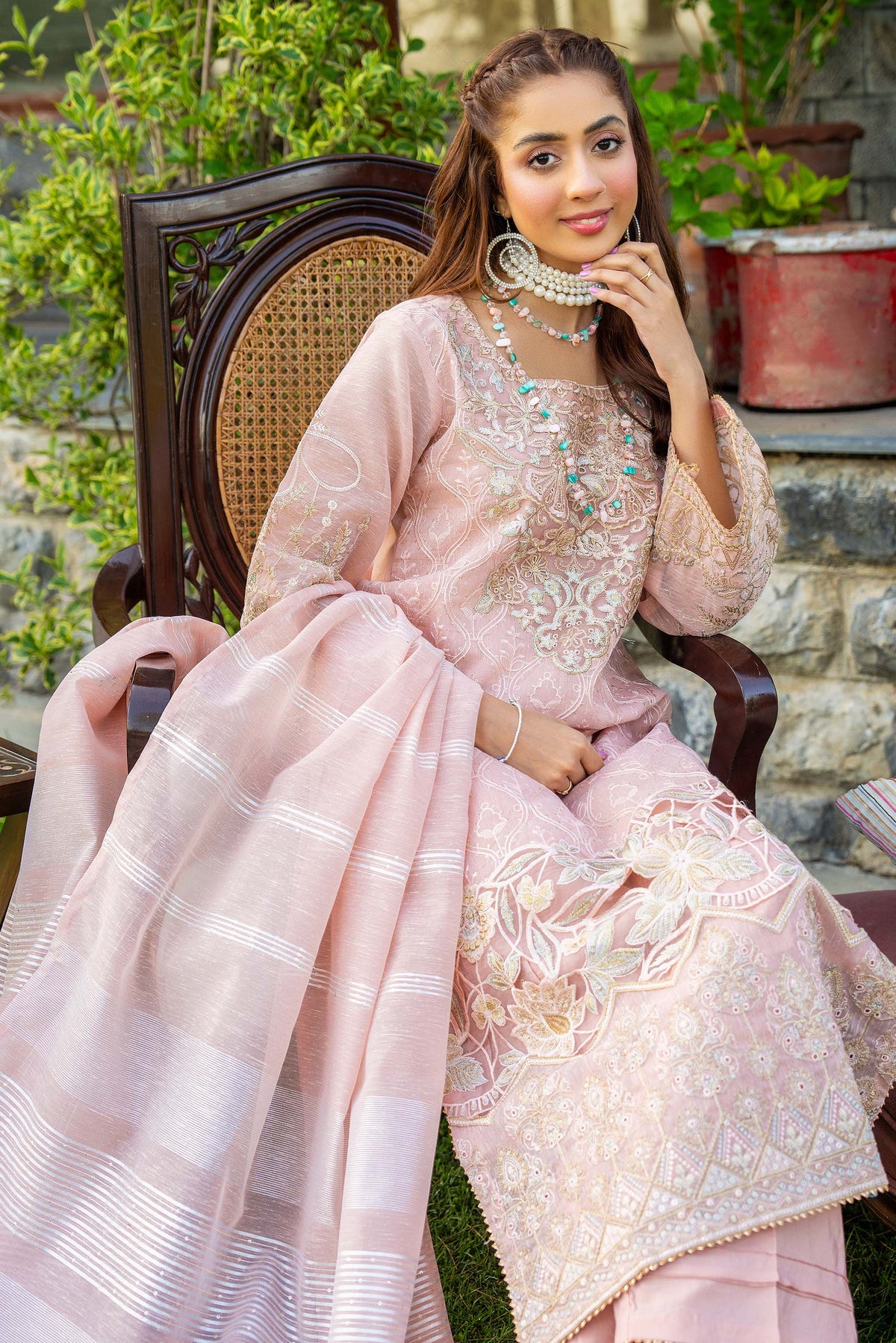 IN-260-Pink pearl - Sherry's wardrobe