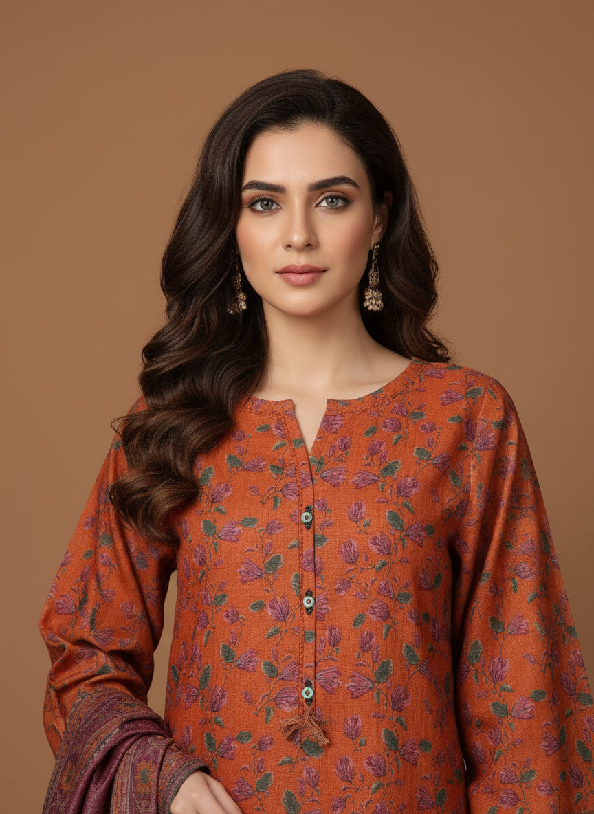 Autumn - SB Khaddar with Shimmer