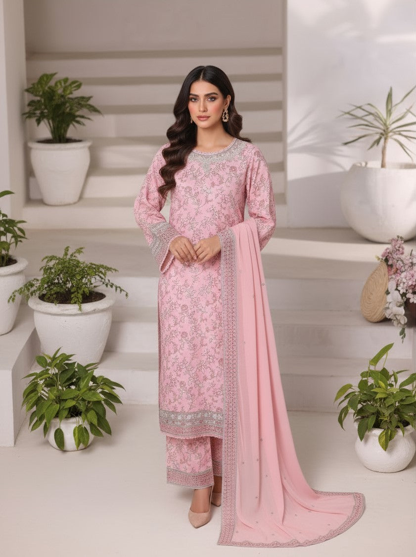 Pink Lilly - Sadabahar Viscose