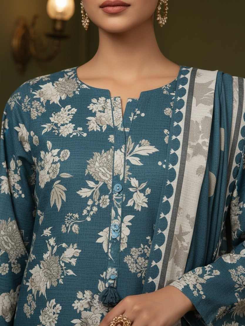 Frost bite - Printed Khaddar