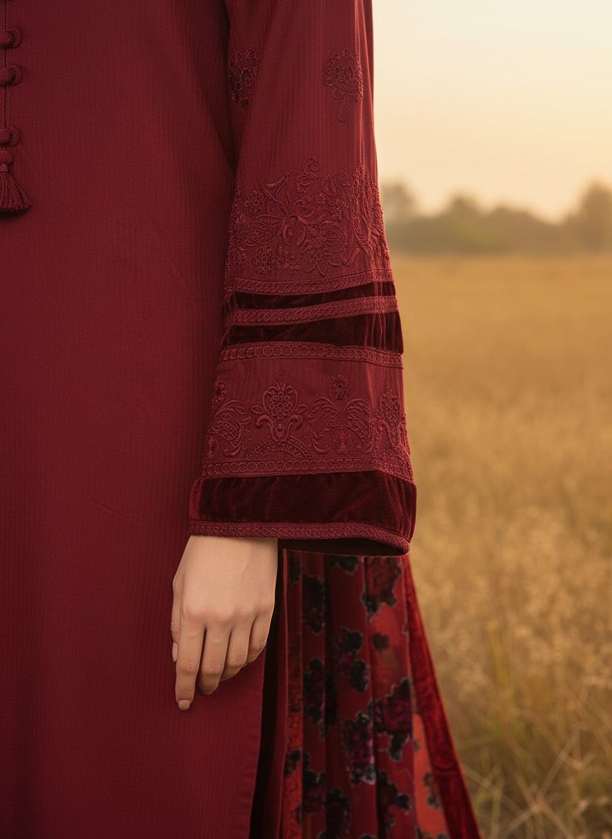 Elegance - SB Viscose with palachi shawl