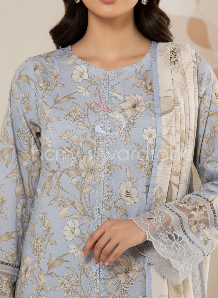 S'Pret - Emb Lawn 646 Sky