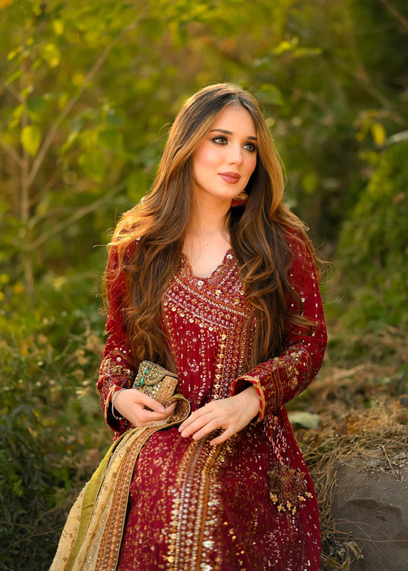 AL-3860 Red - Formal - Sherry's wardrobe