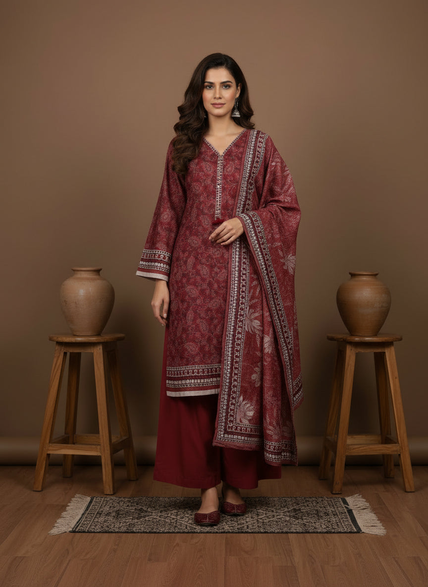 Bahaar - SB Khaddar with Shimmer