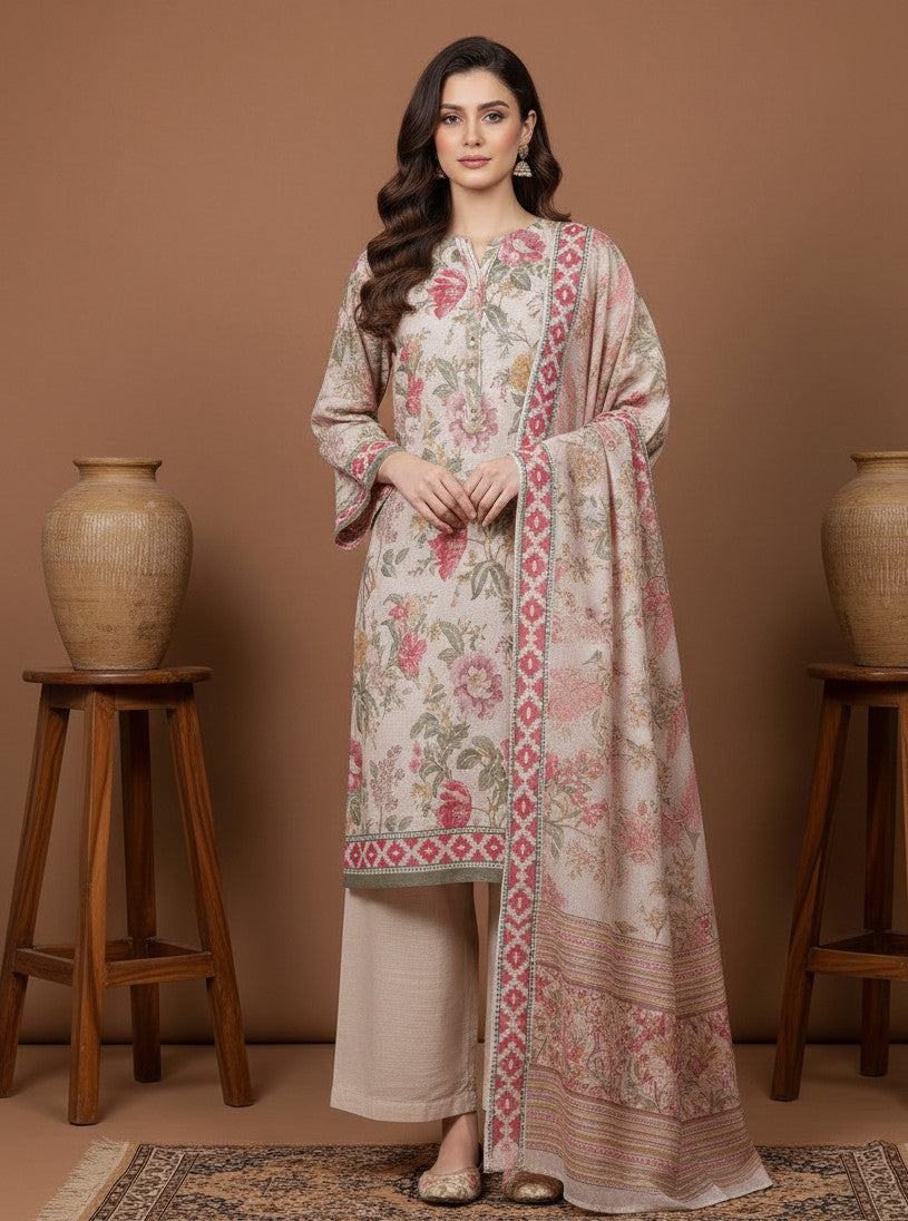 Crushed - SB Khaddar with Shimmer