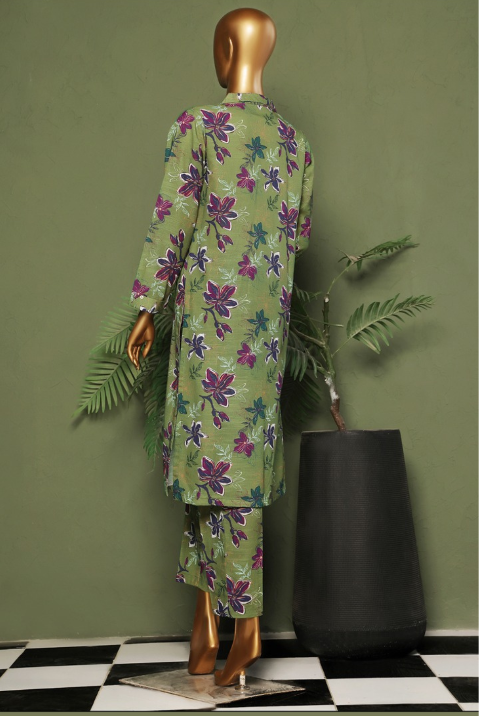 HZ - Khaddar Co-ords Sage Green