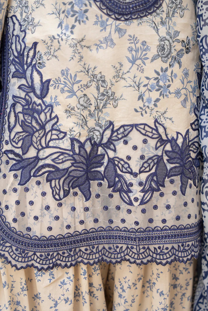 Karma Aaina Vol-2 1496 Almond Blue