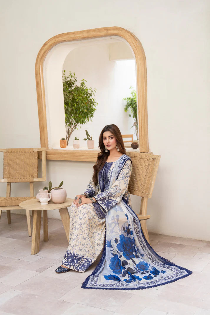 Karma Aaina Vol-2 1496 Almond Blue