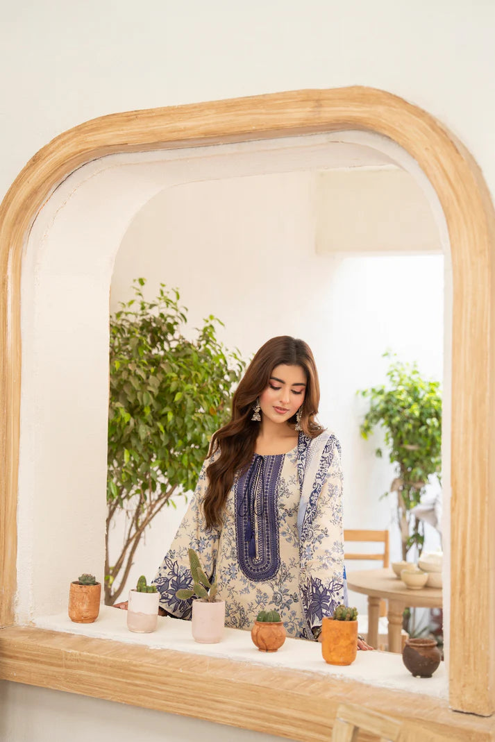 Karma Aaina Vol-2 1496 Almond Blue
