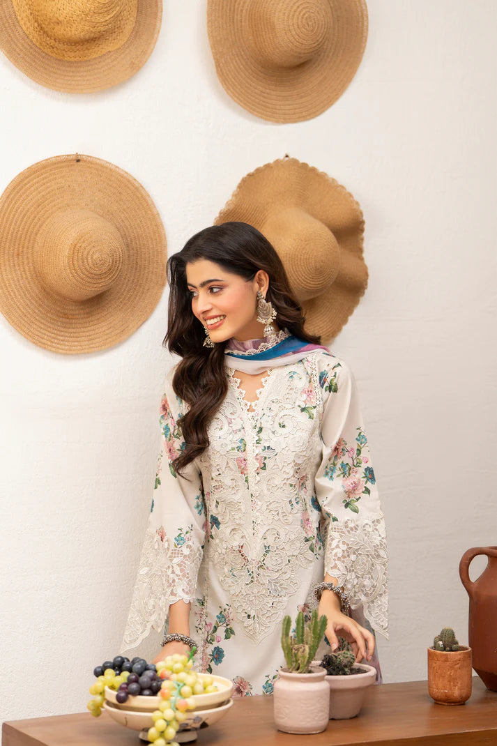 Karma Aaina Vol-2 1507 Teal White