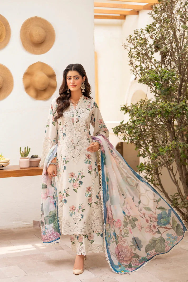 Karma Aaina Vol-2 1507 Teal White