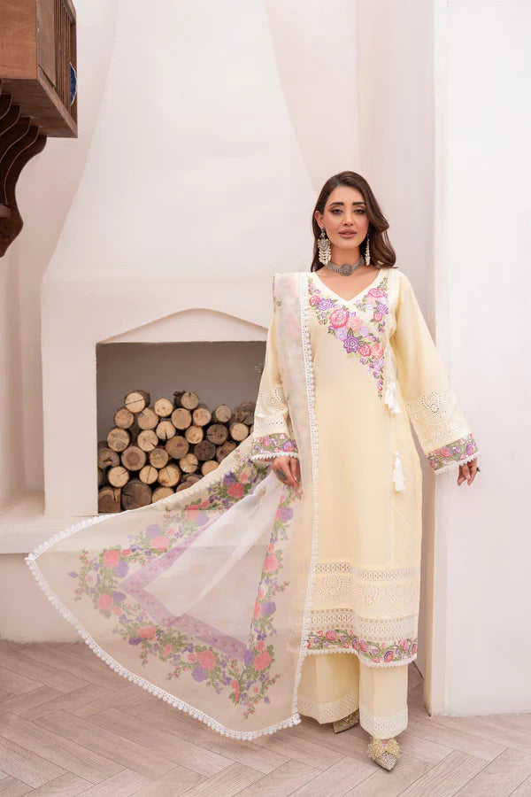 Karma Apsara 1481 Butter Yellow