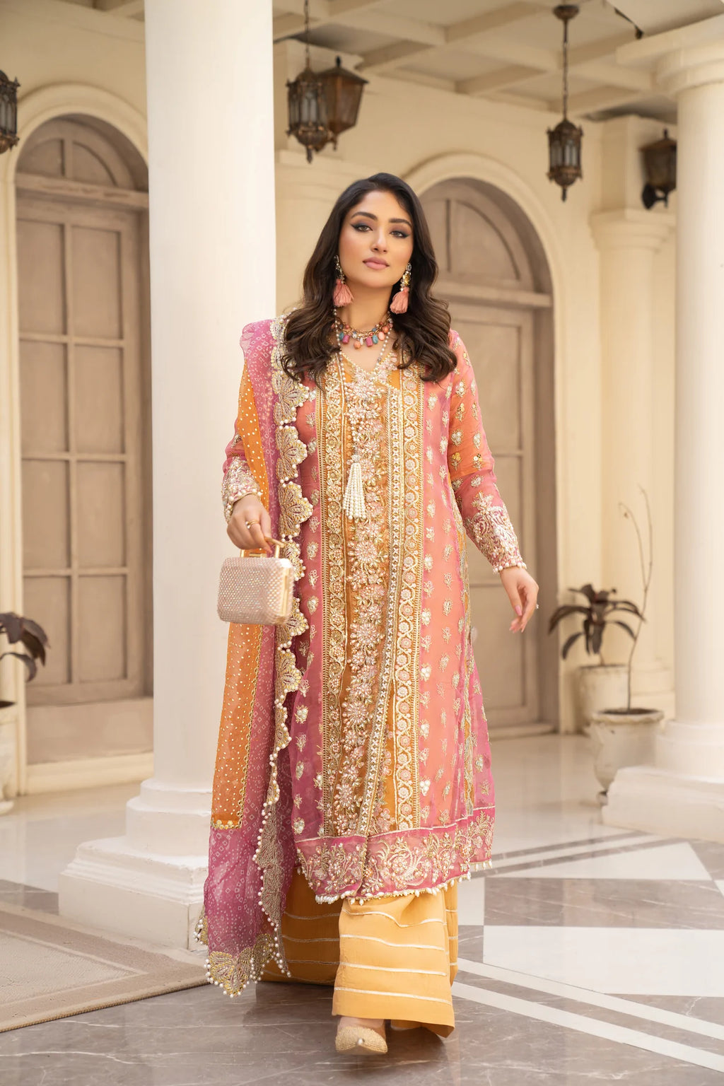 ARWAH ORGANZA LUXURY FORMAL DRESS VA2 - Sherry's wardrobe