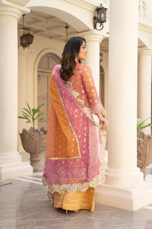 ARWAH ORGANZA LUXURY FORMAL DRESS VA2 - Sherry's wardrobe