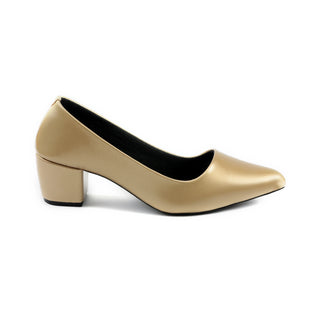 Berlin Heeled Pumps Gold