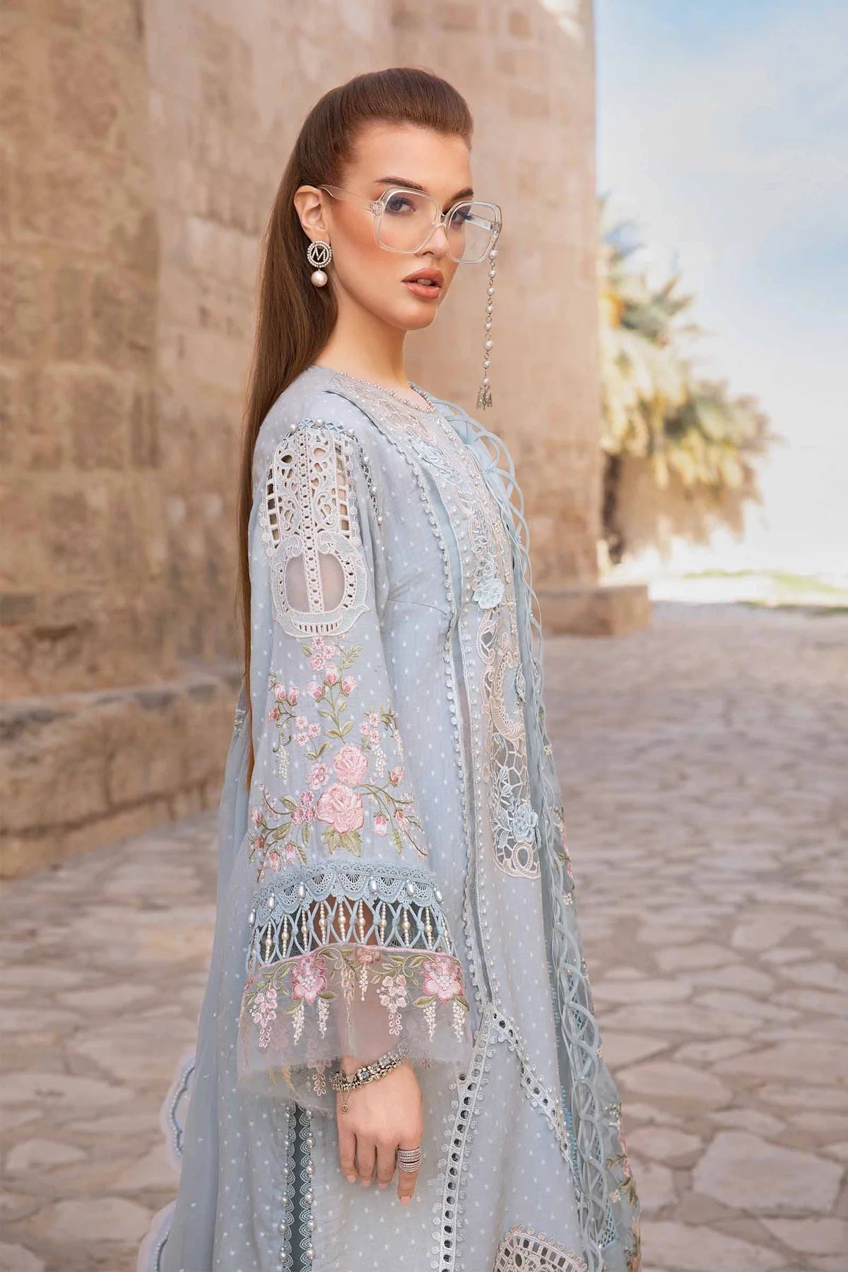 Unstitched Lawn | D-2410-B - Sherry's wardrobe