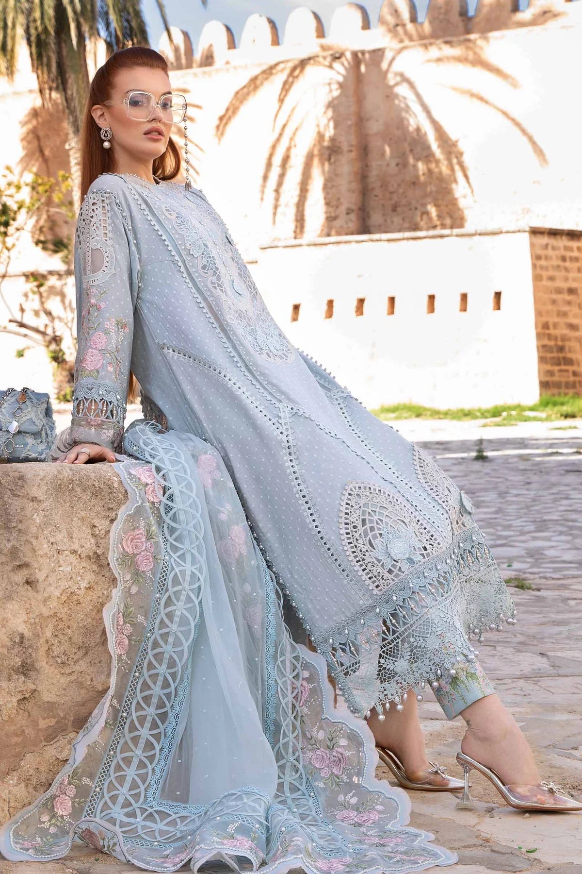 Unstitched Lawn | D-2410-B - Sherry's wardrobe