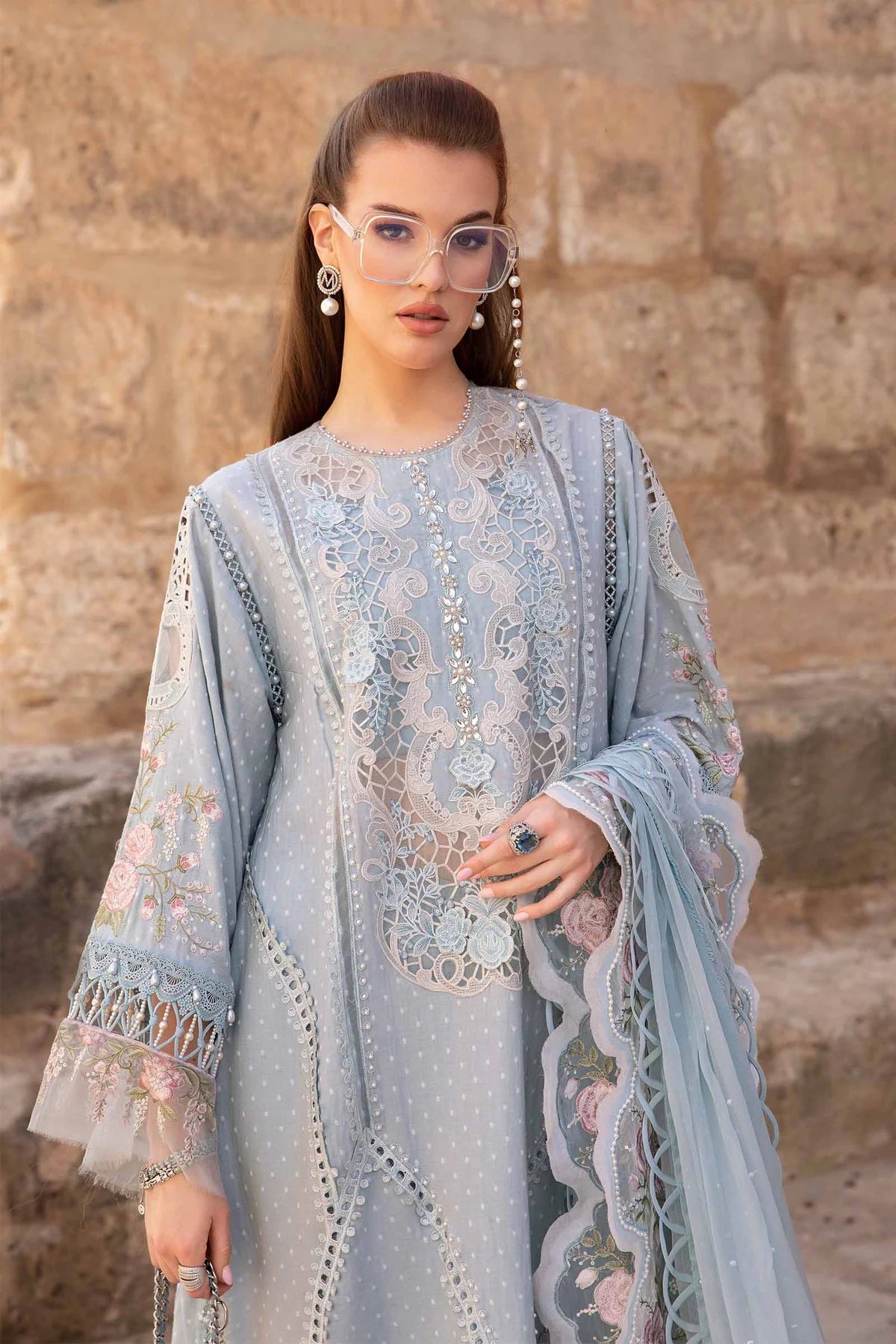 Unstitched Lawn | D-2410-B - Sherry's wardrobe