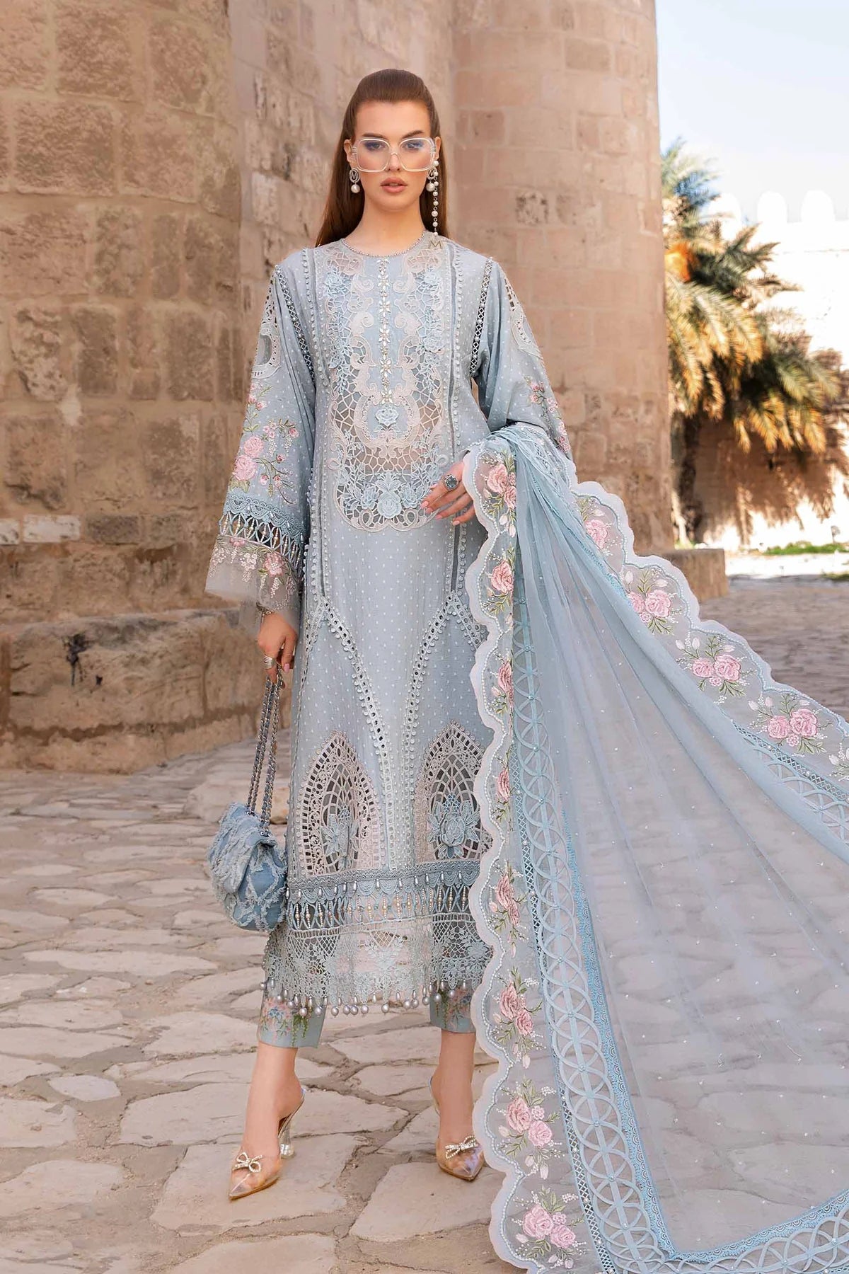 Unstitched Lawn | D-2410-B - Sherry's wardrobe