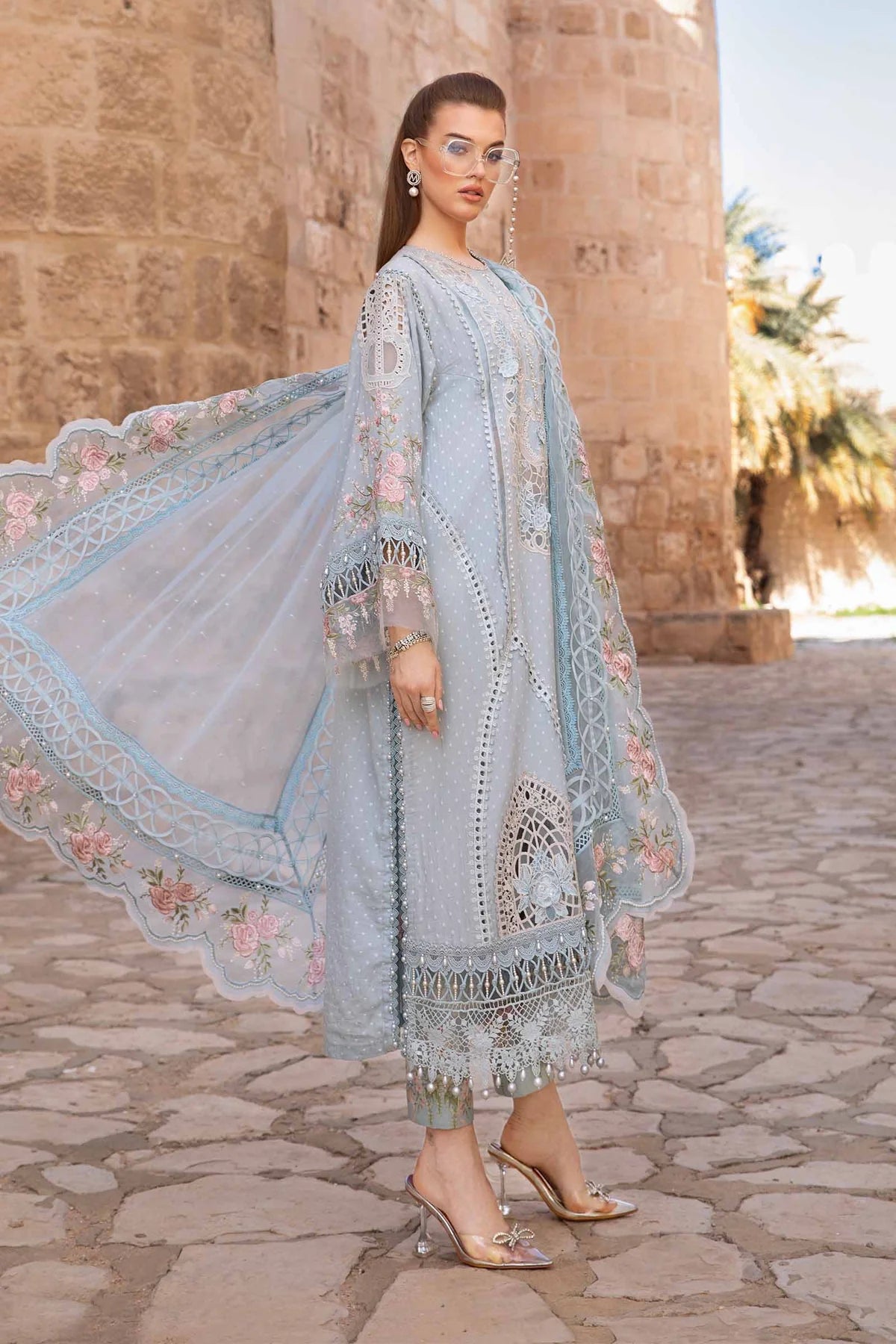 Unstitched Lawn | D-2410-B - Sherry's wardrobe