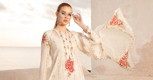Unstitched Lawn | D-2412-A - Sherry's wardrobe